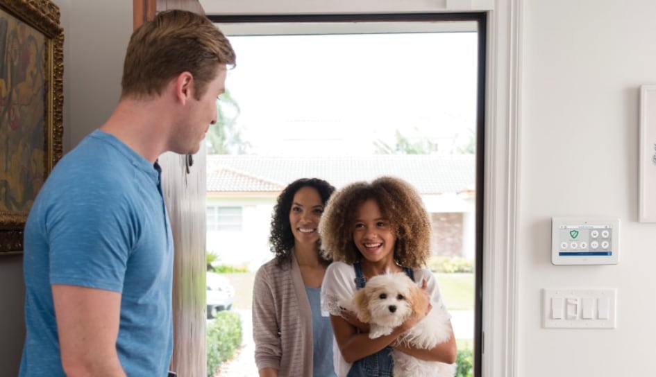 Dallas home with ADT Smart Locks